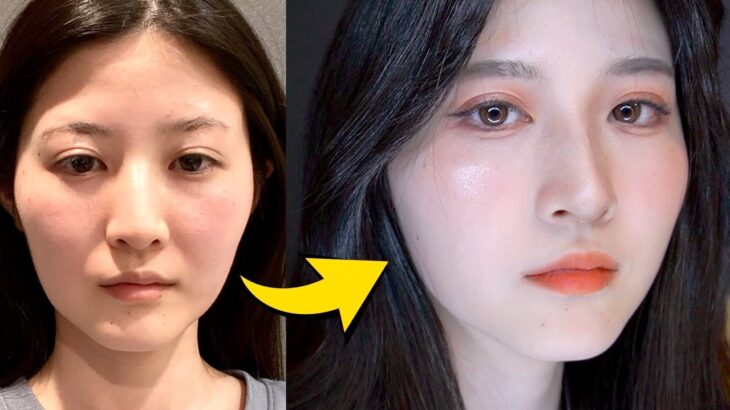 インスタの中国美女風メイクしたら想像の100倍盛れたwwwwww【花西子】