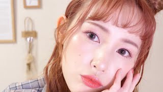 韓国アイドル風ピンクメイク Korean Idol Style Pink Makeup