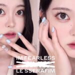 【LE SSERAFIM】ルセラフィム宮脇咲良様風メイク🌸/르세라핌 미야와키 사쿠라님 커버 메이크업🐱💕/SAKURA MIYAWAKI cover makeup