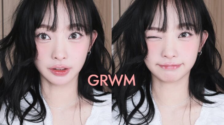 첫사랑 재질..? 퓨어한 느낌의 청순 메이크업 (좋아하는 로드샵템으로) cute makeup🤍可愛いメイク