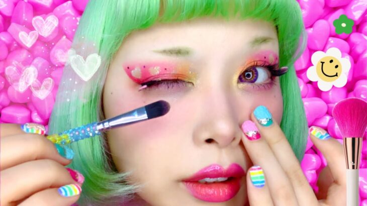 💘KAWAIIハートメイク💘を解説します！🌈