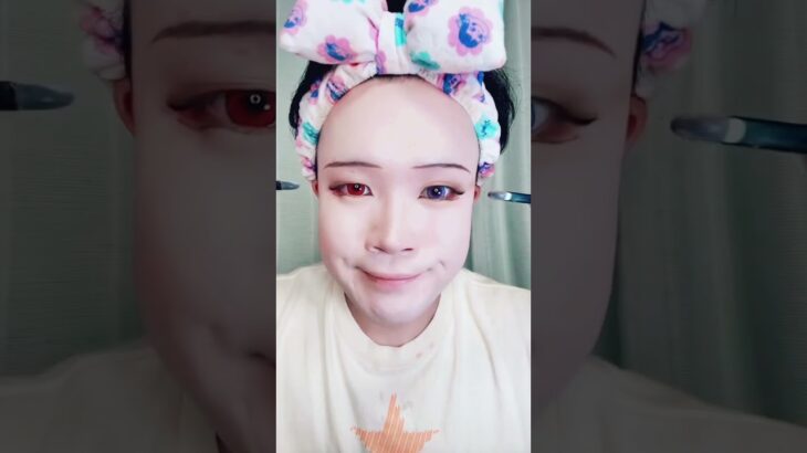 【神業】髭面のおっさんが可愛い女の子に！？【メイク】 #tiktok #メイク #makeup #たろちゃん