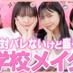 【校則回避💨】絶対にバレないけど超可愛くなれるスクールメイク💖華のJKライフ可愛く満喫しようゼっ【プチプラ】