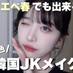 イエベでも出来る！韓国女子高生無彩色メイク💄