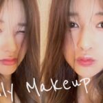 夏のDaily Makeup🫧【ナチュラルな面長解消テクニック】※かなりズボラです🙏