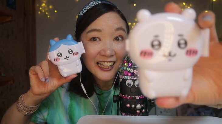 ASMR囁き声で 購入品紹介♥ちいかわ、ポケモン、かわいいメイク用品、Barbie Movie Goods、Introducing purchased items while whispering