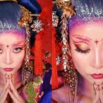 女帝メイク・Asian Empress Look [Eng Subs] |ROYALTY|FACE Awards Japan TOP6 Challenge