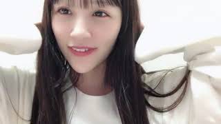 音嶋莉沙さん（＝LOVE） いつもよりナチュラルメイク  SHOWROOM　2023年10月25日21時28分