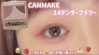 【CANMAKE】使えば沼る💓甘く可愛い苺メイク🍓