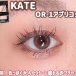 【KATE】ザクザクラメがたまらない😍大人女性に捧ぐ赤ブラウンメイク🍷✨