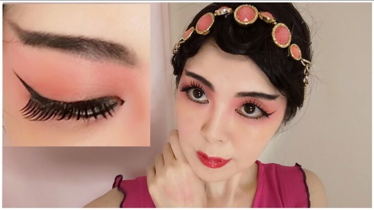 中国伝統芸能・京劇メイク❢Chinese opera makeup❢京剧化妆【真似メイク・海外メイク】