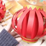 【画用紙】中国風紙提灯ちょうちんの作り方｜How to make Chinese paper lantern｜AyaWangPaper