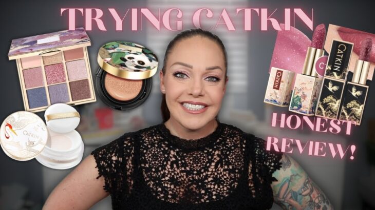 Full Face of CATKIN Beauty | Luxe Chinese-Inspired Makeup Review + Swatches