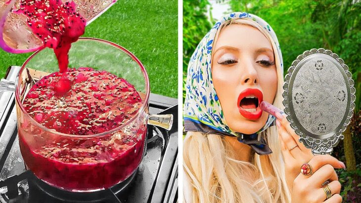 🌹🌵 バラとサボテンでナチュラルな口紅とチークを自宅で作ろう！ 💄🍃