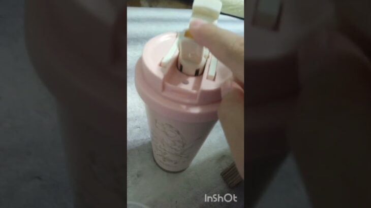 めちゃくちゃ可愛い水筒ー！神すぎるー生活音コスメメイクVlog