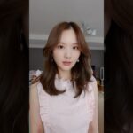 ツヤ感重視の透明感メイク×韓国風ヘア💛✨ #shorts